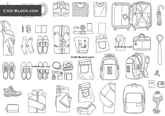 Things - download vector illustration