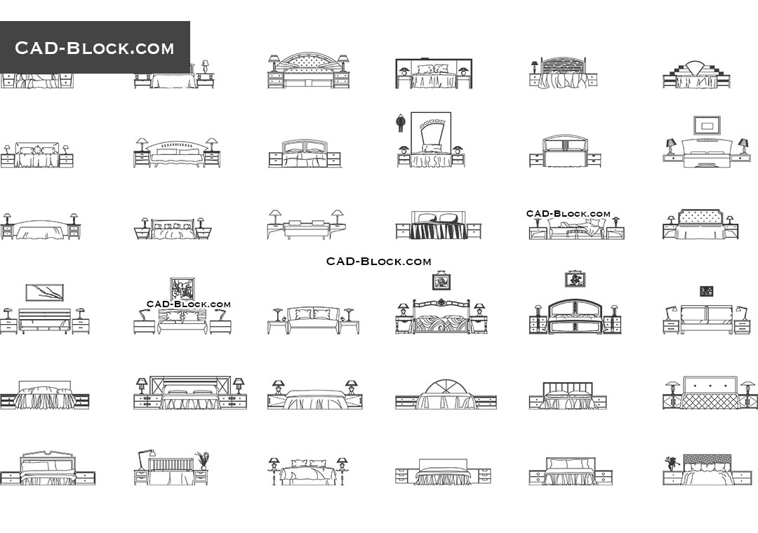 House elevation 2024 cad block