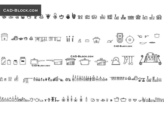 Crockery - free CAD file