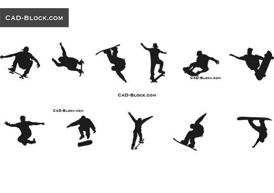Skateboard - free CAD file