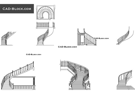 Stairs - download vector illustration