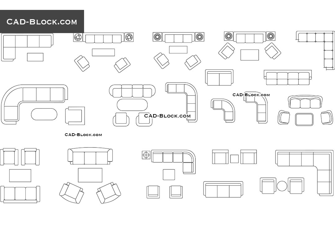 Sofa CAD Blocks: Tài nguyên Độc đáo và Đa dạng cho Thiết kế Nội thất