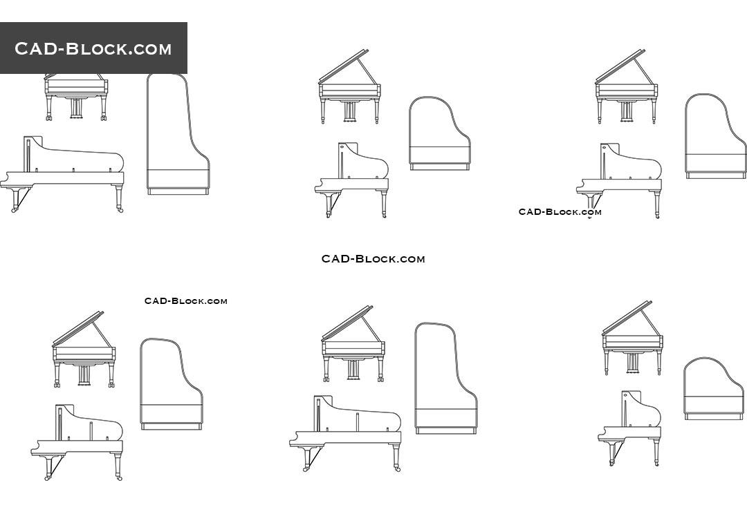 baby grand piano autocad block - howtoprotectvansfromstains