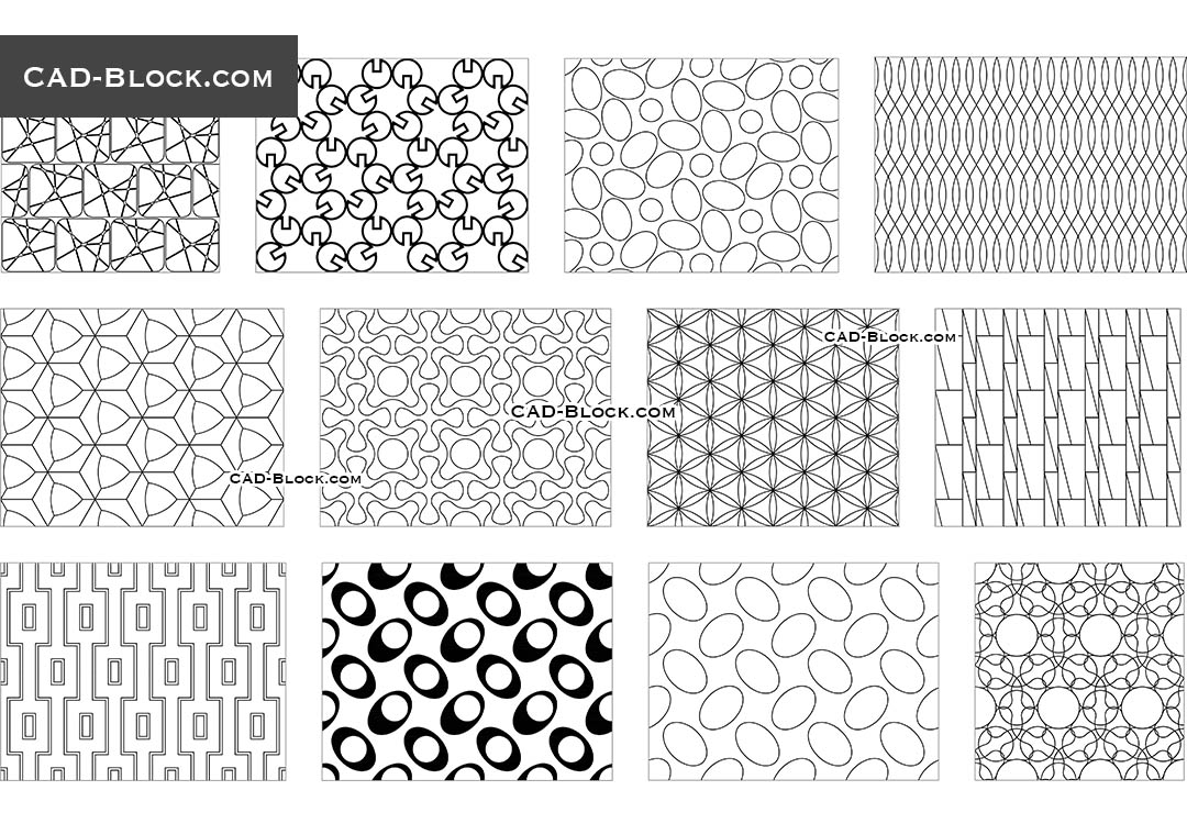 flooring patterns cad blocks free download