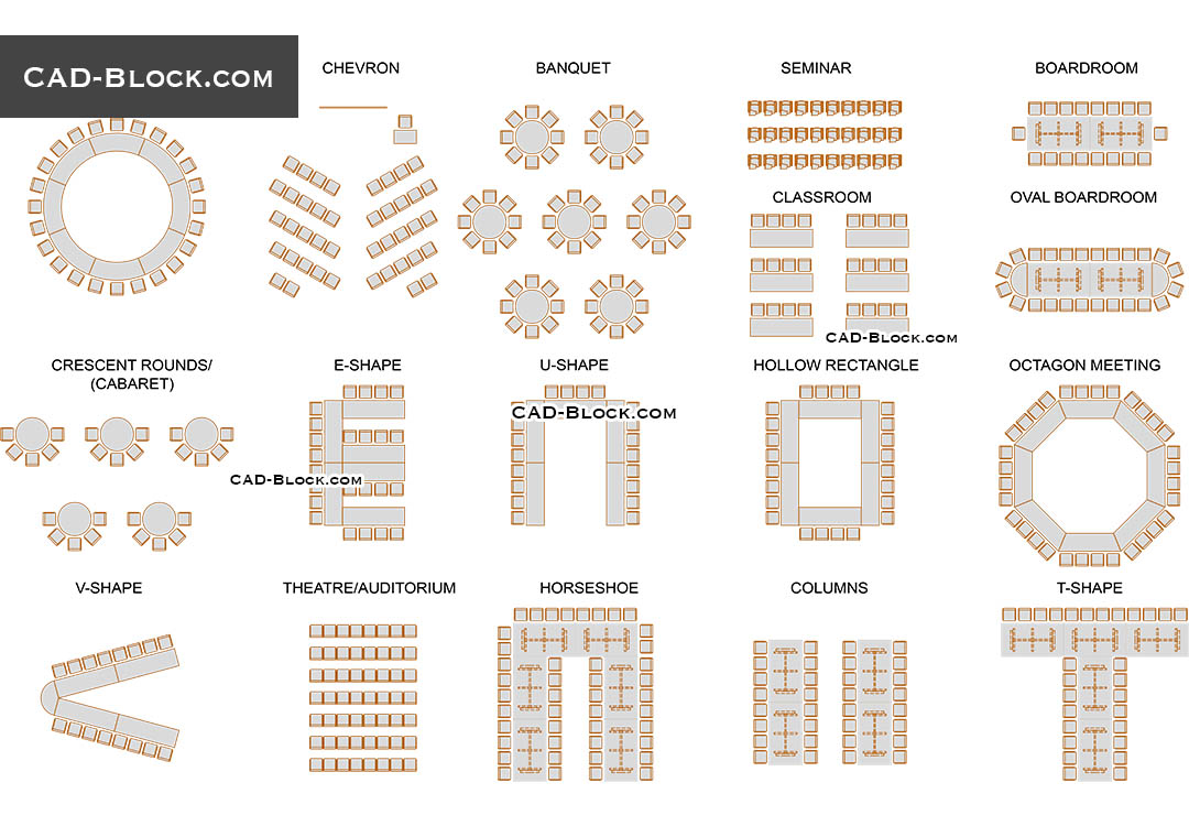 Conference Tables CAD Blocks Free Elevation AutoCAD 53 OFF