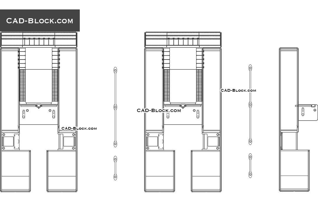 Cash-desk - CAD Blocks, AutoCAD file