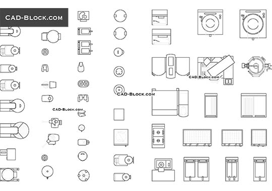 Restaurant Equipment - free CAD file