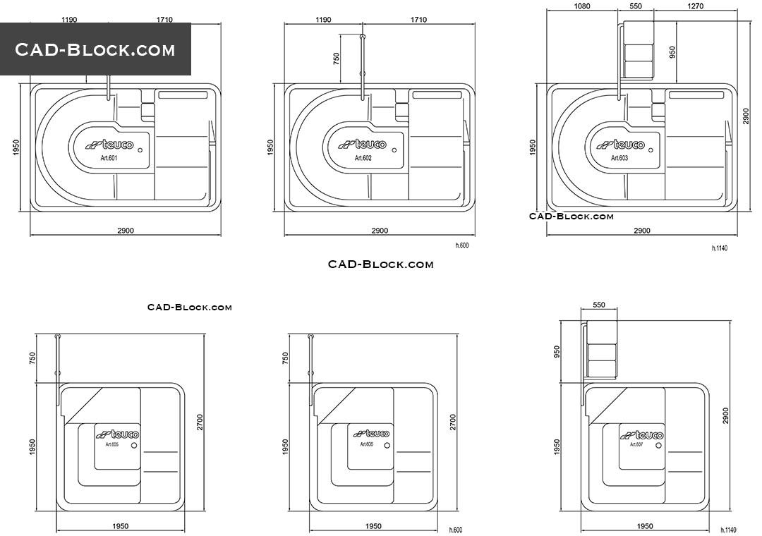 Mini Pool - CAD Blocks, AutoCAD file