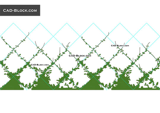 Climbing Plants - free CAD file