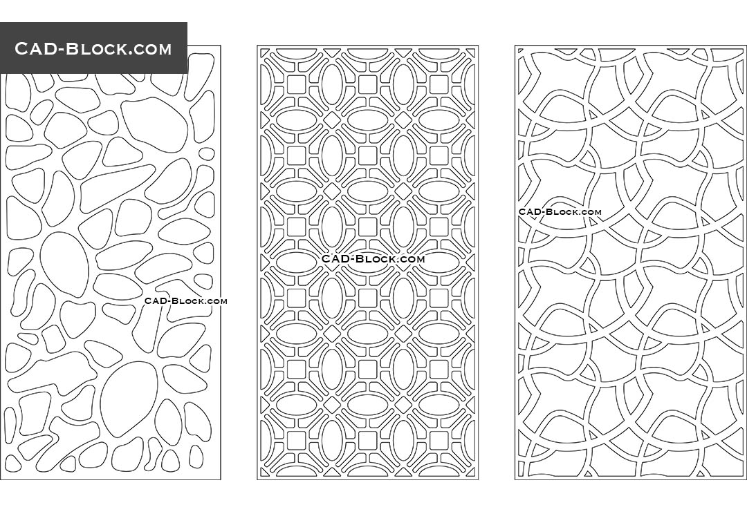 Jali Design - CAD Blocks, AutoCAD file