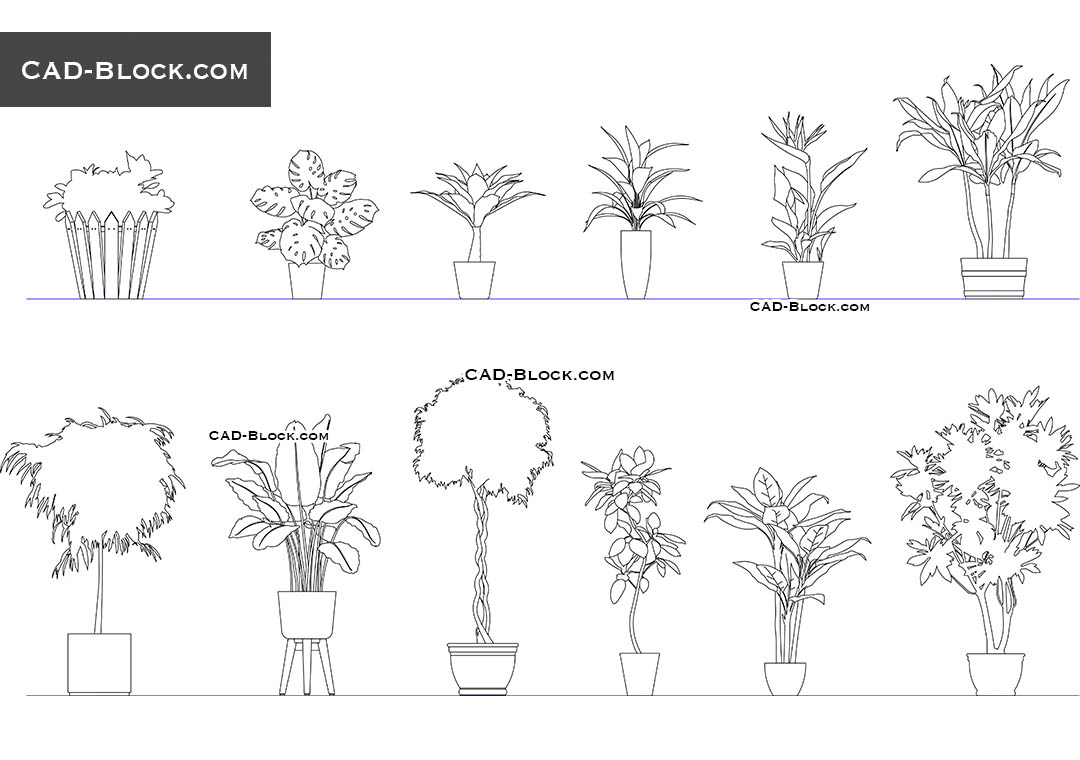 autocad tree elevation blocks free download