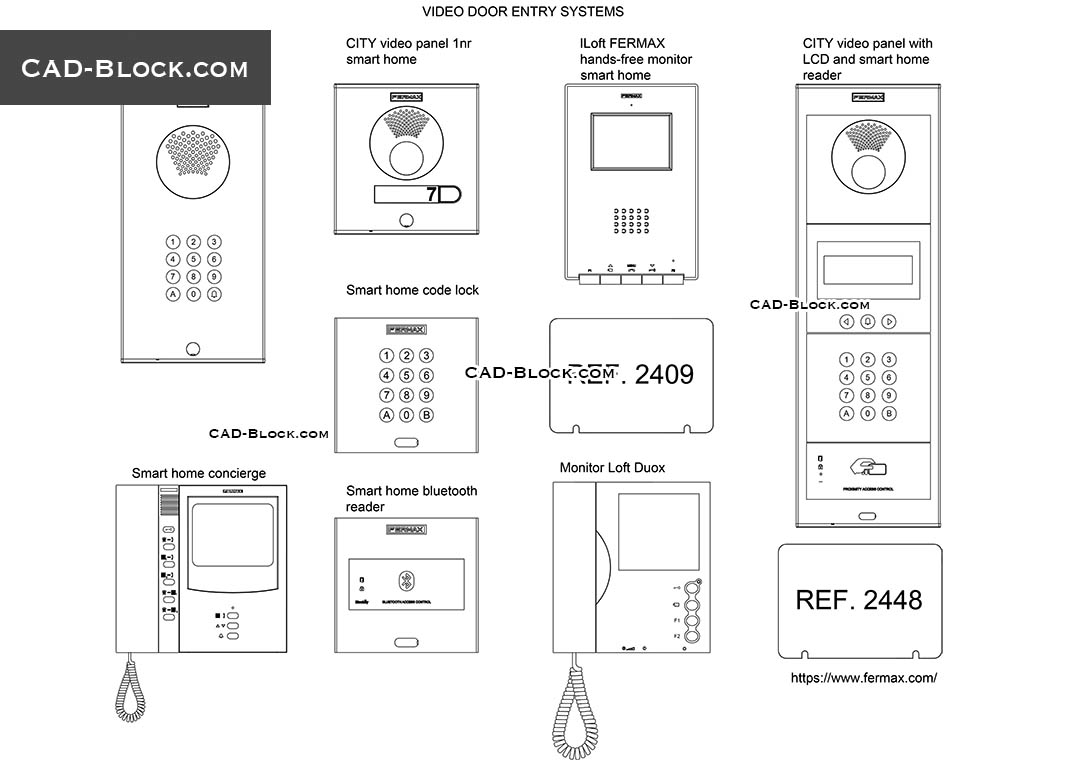 Smart Home - CAD Blocks, AutoCAD file