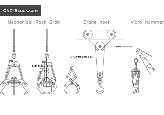 Crane Equipment - download vector illustration