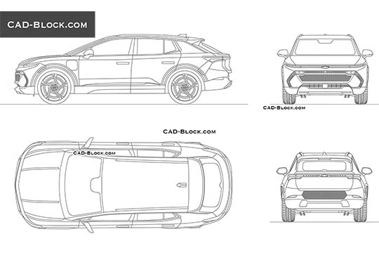 Chevrolet Equinox EV - free CAD file