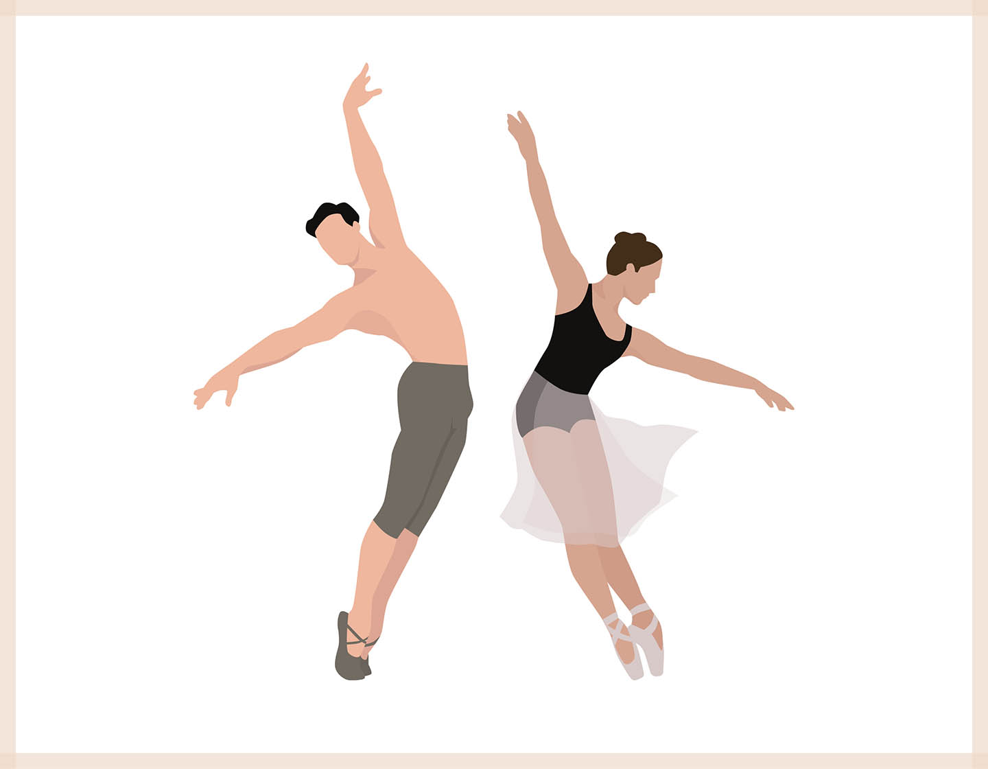 Dancing People - Vector Illustration - 5