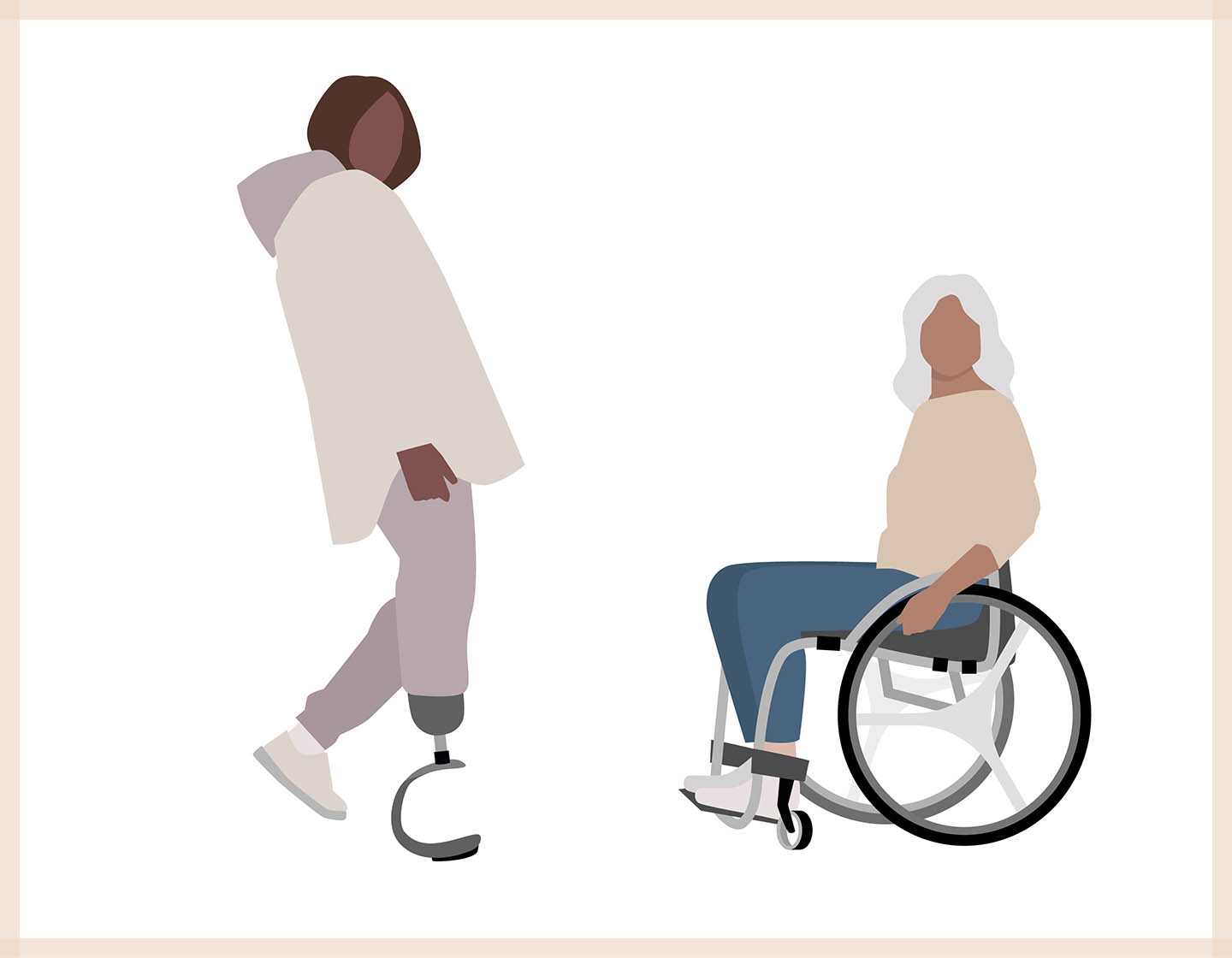 Disability - Vector Illustration - 5
