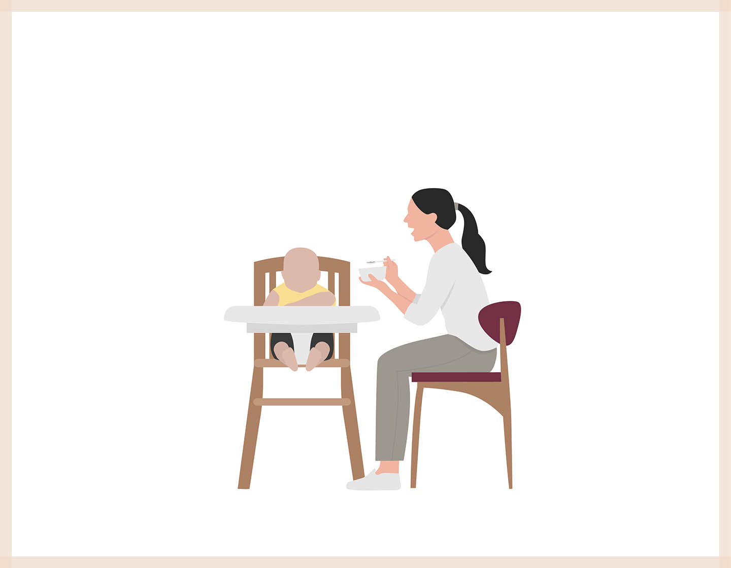 People Eating (Pack 2) - Vector Illustration - 2