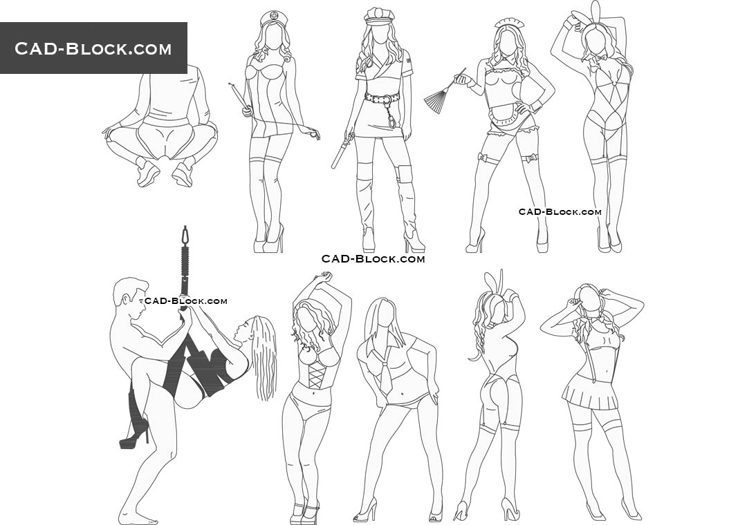 Adult Toys - CAD Drawings - 1