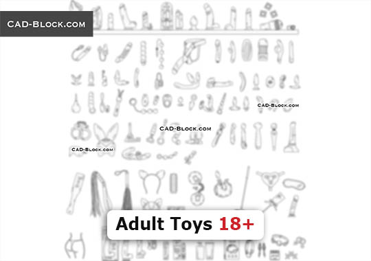 Adult Toys - download vector illustration