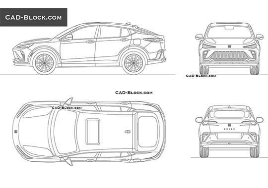 Buick Envista - download vector illustration