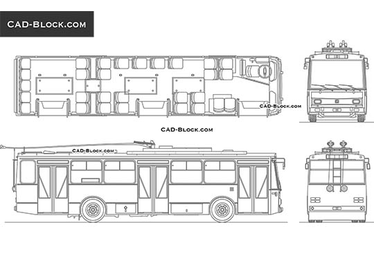 Skoda 14Tr01 - download vector illustration
